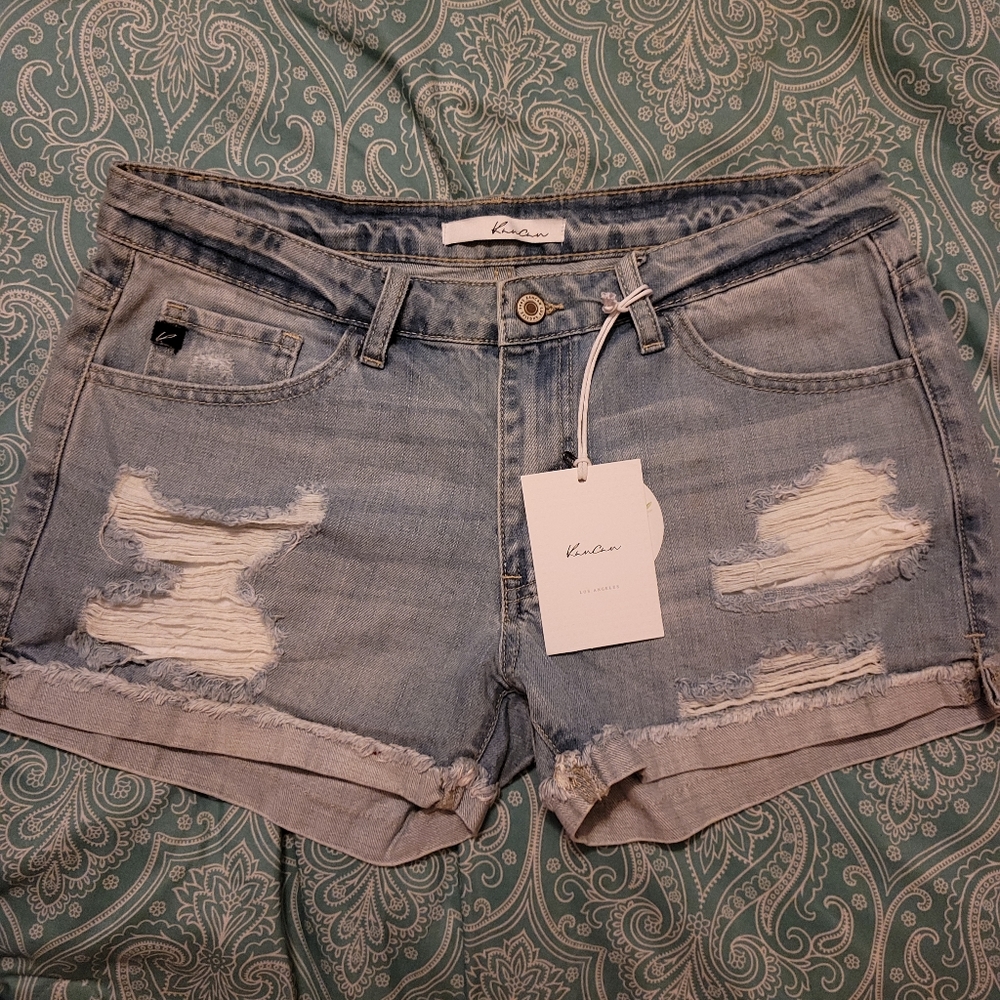 KanCan distressed Shorts